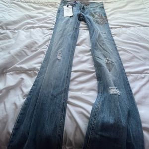 Flying Monkey Plastic by Gly Flare Jeans